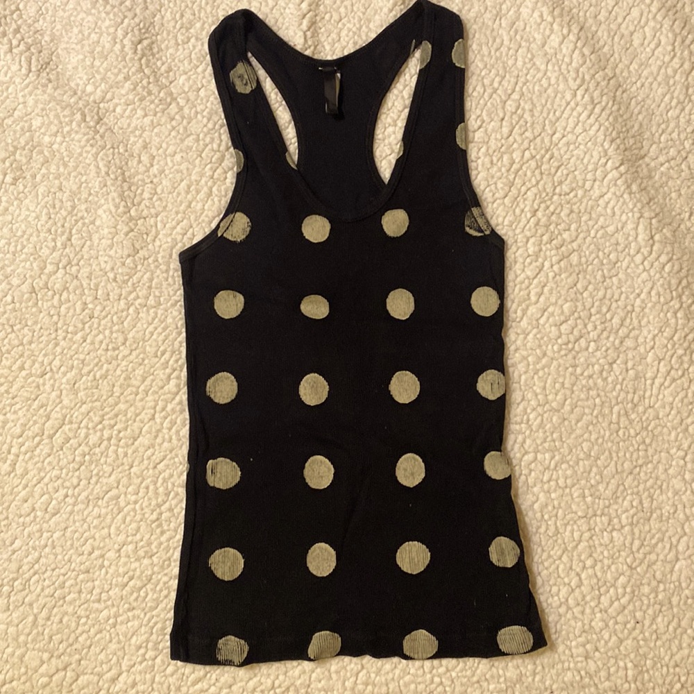 poleci Raiser back ribbed top